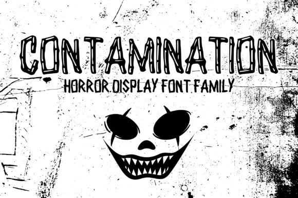 Contamination Font: A Bold Display Typeface for Memorable Branding