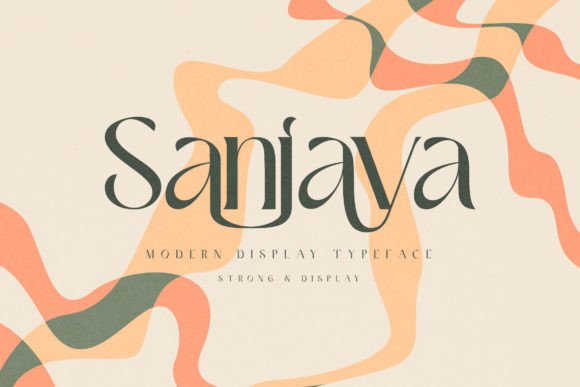 Ez-sanjaya: A Modern Display Font for Editorial Impact