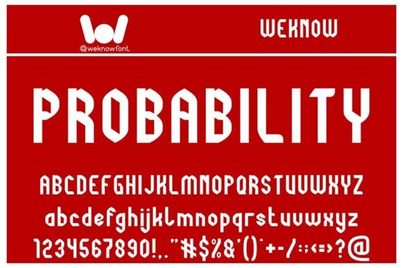 Probability: A Sci-Fi Display Font That Elevates Digital Branding