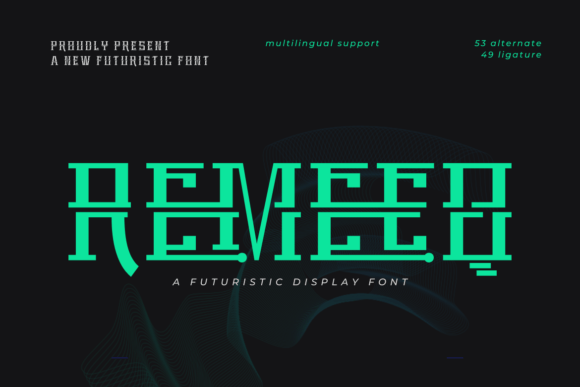 Remeeq: A Display Font That Makes Your Brand Look Instantly Polished